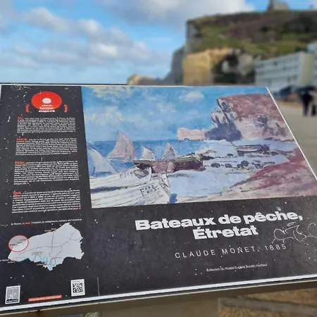 Appartement Au Coeur D'Etretat Avec Parking Gratuit Exterior foto